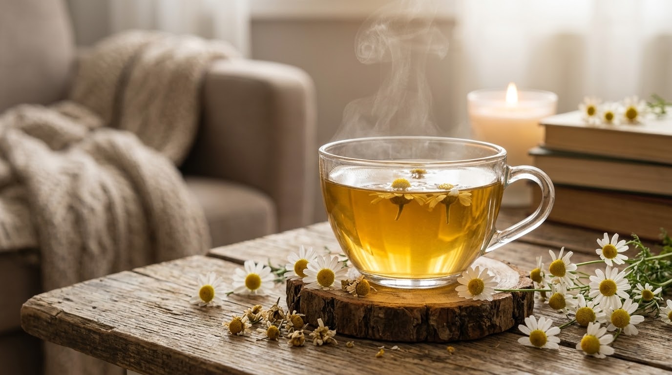 دمنوش بابونه برای خواب؛ چه زمانی بنوشیم و چه انتظاری داشته باشیم؟